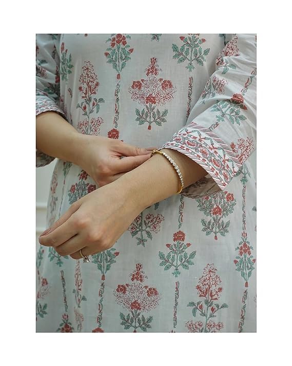 Viscose Trio - Kurti, and Dupatta - Perfect for Stylish Women Looking for Comfort and Elegance in Every Wear (M)