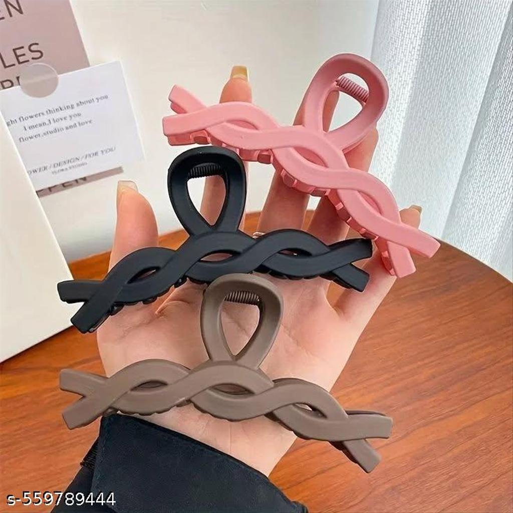 Large Matte Hair Claw Clips – view 2