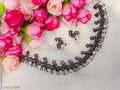 Traditional Oxidised Silver Necklace & Earrings Set