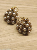 Pearl Dome Jhumka Earrings