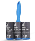 Lint Roller with 180 Easy-Tear Sticky Sheets – Clothes & Pet Hair