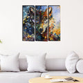 WallDaddy Wooden Painting Size (18x15)inch 6mm Thickness HD Digital Painting Modern Art Painting For Wall Design Wolf